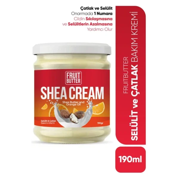 Fruit Butter Shea Gel Selülit ve Çatlak Bakım Jeli 190ML - Görsel 4