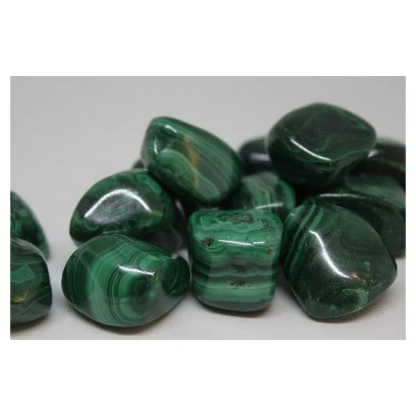 Malakit Taşı Tamburlanmış (21-25gram) - Görsel 3