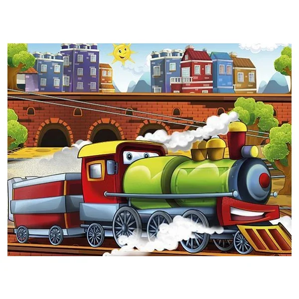 Art Puzzle Nereye Çufçufluyoruz? 100 Parça Ahşap Puzzle - Görsel 3