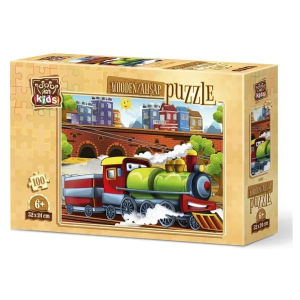Art Puzzle Nereye Çufçufluyoruz? 100 Parça Ahşap Puzzle - Görsel 2