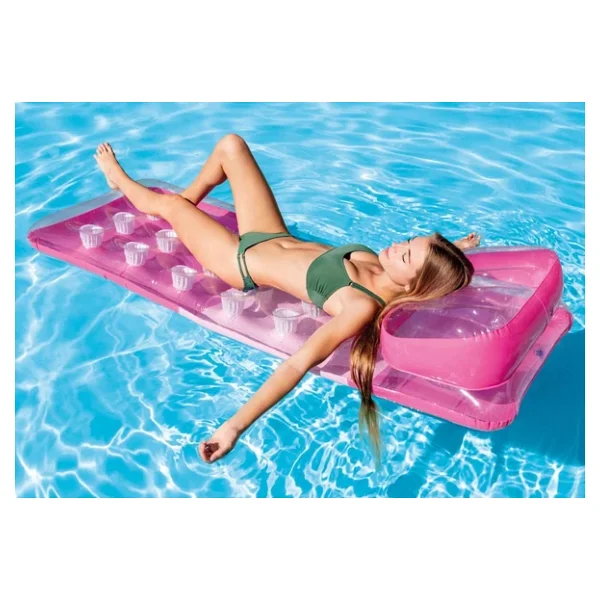 Intex Renkli Bardaklı Yatak 188x71 cm - Görsel 5