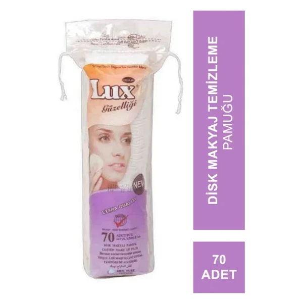 Lux Disk Makyaj Pamuğu 70'li - Görsel 4