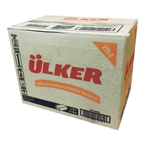 Ülker Pötibör Çifte Kavrulmuş Bisküvi 16x175 gr - Görsel 3