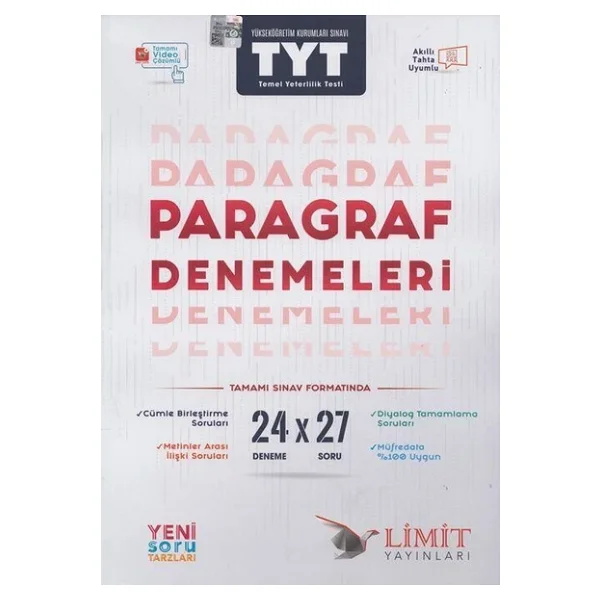 Limit Yayınları TYT Paragraf Denemeleri - Görsel 7
