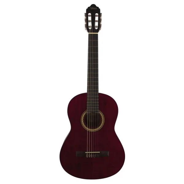 Valencia VC204TWR Kırmızı Klasik Gitar - Görsel 5