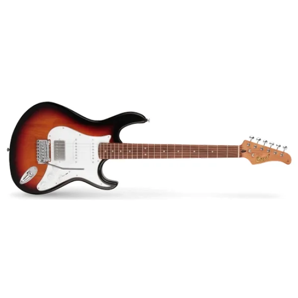 Cort G260CS 3 Tone Sunburst Elektro Gitar - Görsel 3