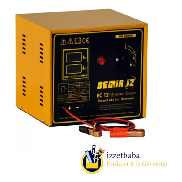 Demiriz BC 1215 12 V 15 A Akü Şarj Cihazı - Görsel 4