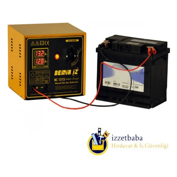 Demiriz BC 1215 12 V 15 A Akü Şarj Cihazı - Görsel 5