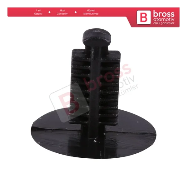 Kia Hyundai Icin 10 Adet Plastik Klips Siyah 0B102 68865 - Görsel 4