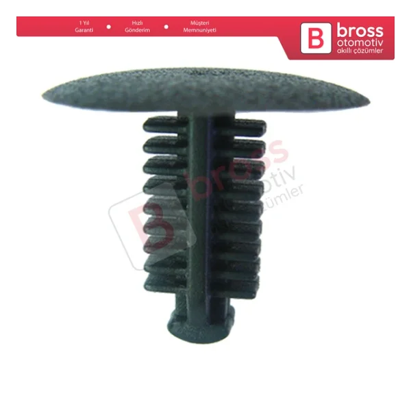 Kia Hyundai Icin 10 Adet Plastik Klips Siyah 0B102 68865 - Görsel 5