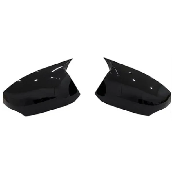 Hyundai Elantra 2011-2015 Sinyalsiz Piano Black Batman Yarasa Ayna Kapağı - Görsel 2