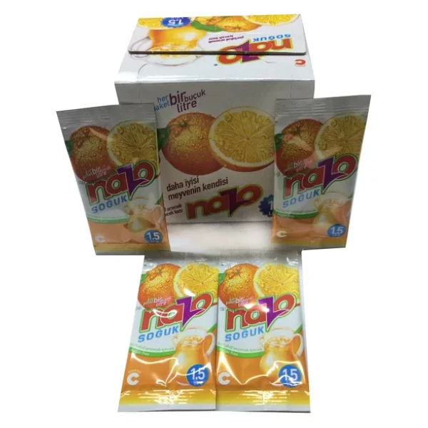 Nazo Portakal Aromalı Toz İçecek 9 gr 24'lü - Görsel 2