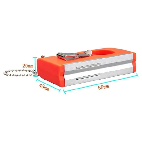 Rodex Cep Tipi Mini Su Terazisi Kırmızı Mıknatıslı Su Terazisi - Görsel 3