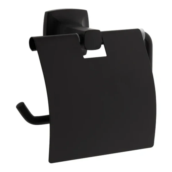 VitrA A4412336 Base 400 Mat Siyah Tuvalet Kağıtlığı - Görsel 7