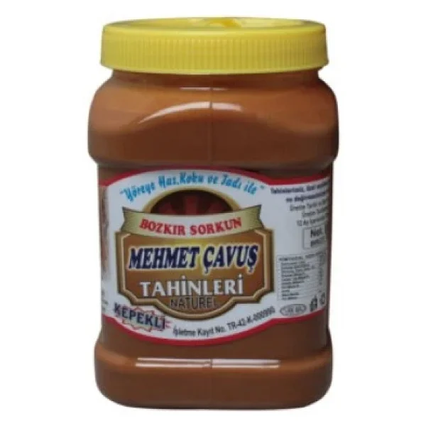 Mehmet Çavuş Kepekli Bozkır Tahini Plastik Kutu 1 kg - Görsel 5
