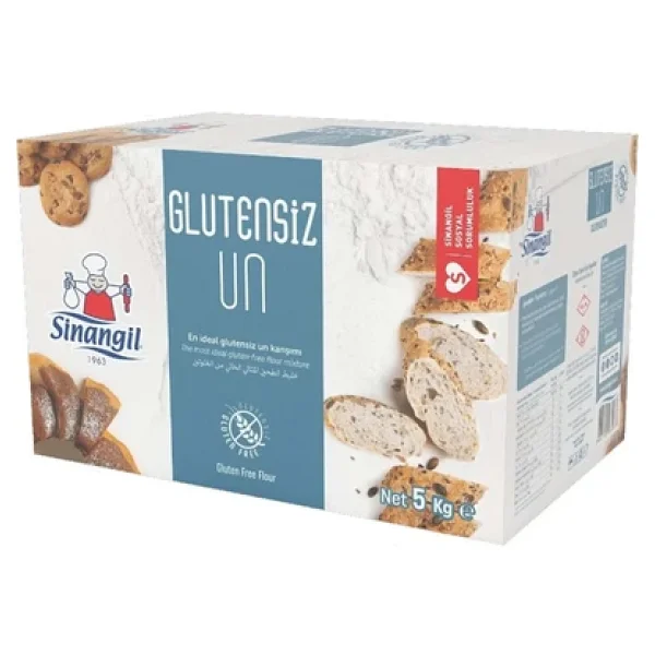 Sinangil 5 kg 3'lü Glutensiz Un - Görsel 6