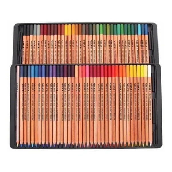 Lyra Rembrandt Polycolor Metal Kutu 72'li Kuru Boya Seti - Görsel 7