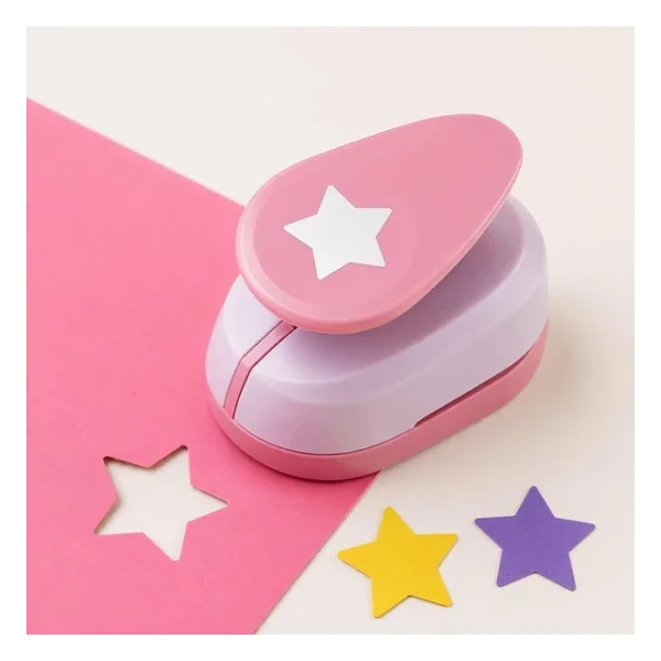 RedApple Şekilli Büyük Boy Delgeç/Şekilgeç 3.8 cm Yıldız 32646 - Görsel 2