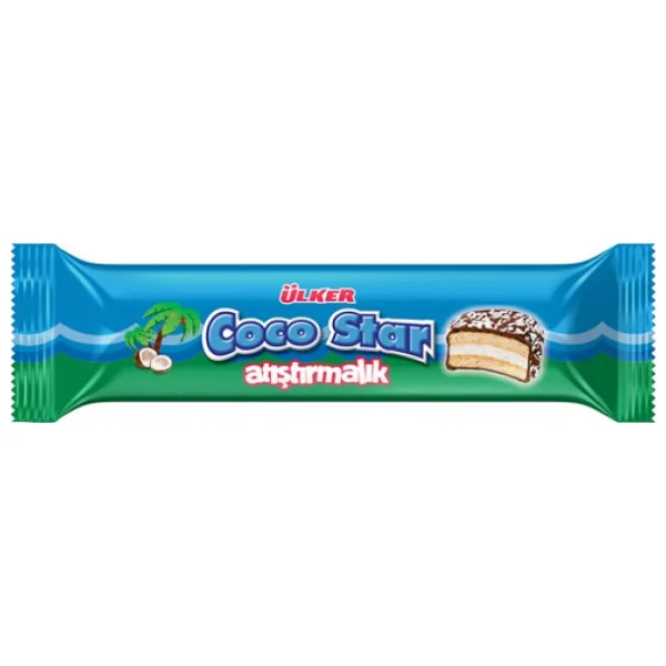 Ülker Cocostar Bisküvi 66 gr - Görsel 2