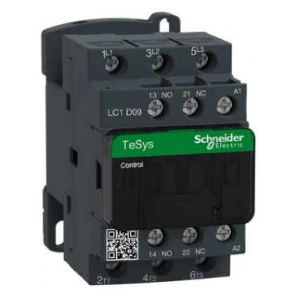 Schneider TeSys Deca Kontaktör 3P 9A AC3 220VAC LC1D09M7 - Görsel 5