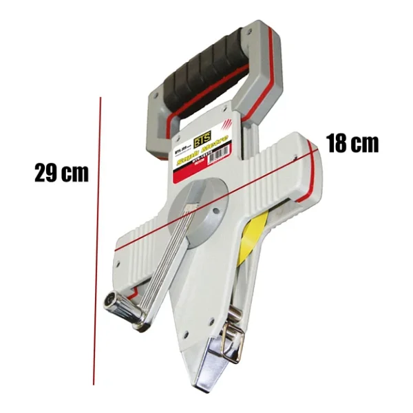 BTS 12375 50 m x 12.5 mm Arazi Şerit Metre - Görsel 3