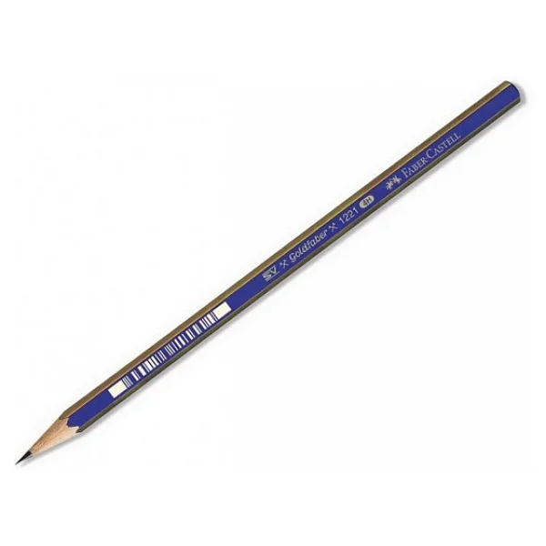 Faber-Castell 1221 Dereceli 4H Kurşun Kalem - Görsel 6