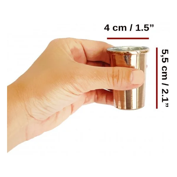 Shark Anatolia Bakır Shot Bardağı 30 ml - Görsel 2