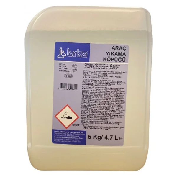 Birka Araç Yıkama Köpüğü 5 Kg. x 4 Adet - Görsel 6