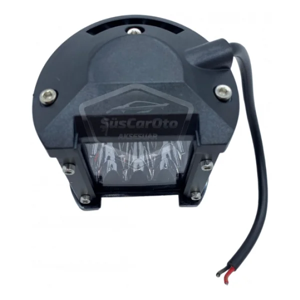Off Road Led Lamba Delici Yayıcı Beyaz Kare Sis Farı Projektör 45W 12 Led Metal Arazi Çalışma Lambası 1 Adet - Görsel 4