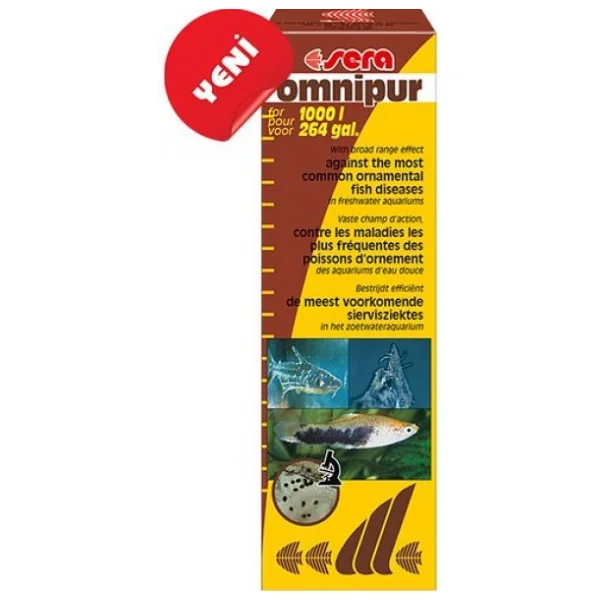 Sera Omnipur Tedaviye Yardımcı 50 ml Akvaryum Su Düzenleyici - Görsel 6