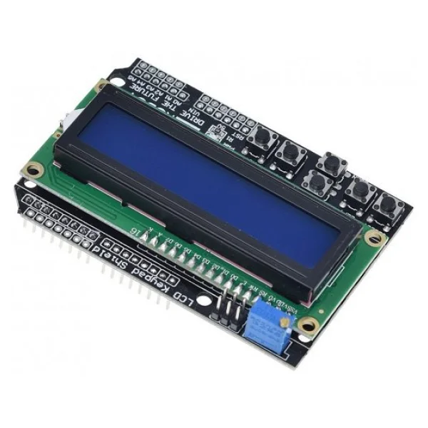 Arduino LCD Keypad Shield 1602 - 16x2 LCD Ekran ve Tuş Takımı - Görsel 2