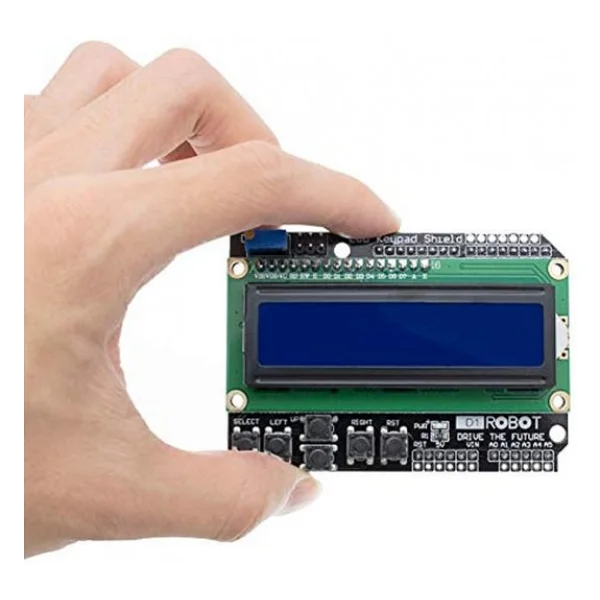Arduino LCD Keypad Shield 1602 - 16x2 LCD Ekran ve Tuş Takımı - Görsel 3