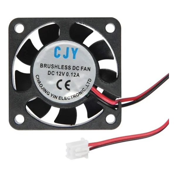 DC 12V FAN 4x4cm Kuluçka Fanı Soğutucu Peltier Pc Ekran 40x40mm - Görsel 2