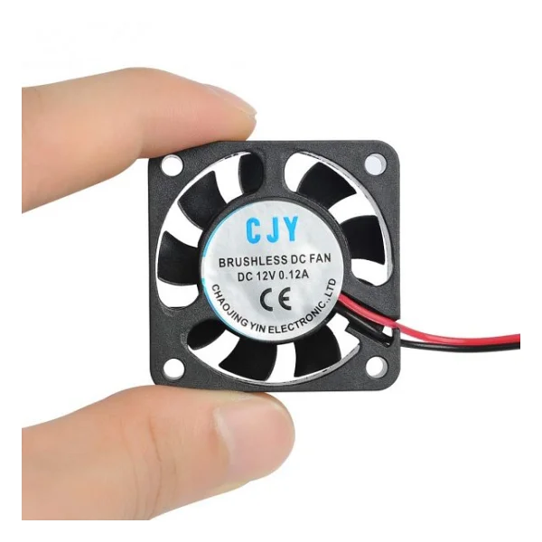 DC 12V FAN 4x4cm Kuluçka Fanı Soğutucu Peltier Pc Ekran 40x40mm - Görsel 5