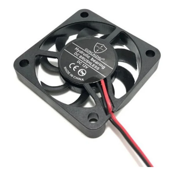 DC 12V FAN 4x4cm Kuluçka Fanı Soğutucu Peltier Pc Ekran 40x40mm - Görsel 6