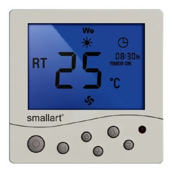 Smallart SM2008FFS-L Sıva Üzeri Fan Coil Termostat - Görsel 5