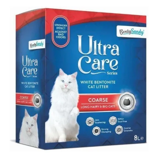 Bentysandy Ultra Care Series Coarse 8 lt Kedi Kumu - Görsel 2