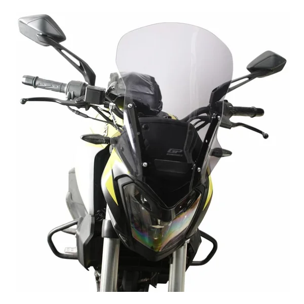 GP Kompozit Bajaj Dominar 250 / 400 2017-2023 Uyumlu Ön Cam Füme - Görsel 4