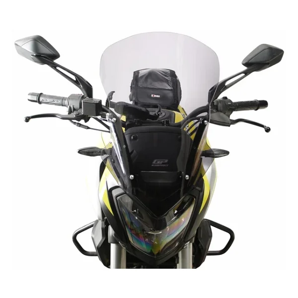 GP Kompozit Bajaj Dominar 250 / 400 2017-2023 Uyumlu Ön Cam Füme - Görsel 3