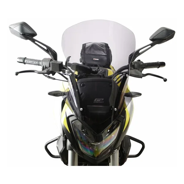 GP Kompozit Bajaj Dominar 250 / 400 2017-2023 Uyumlu Ön Cam Füme - Görsel 8