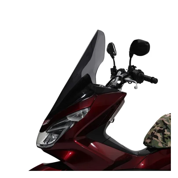 GP Kompozit Honda PCX 125-150 2014-2017 Uyumlu Ön Cam Siyah - Görsel 3