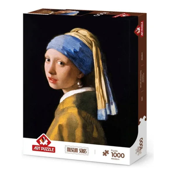Art Puzzle İnci Küpeli Kız 1000 Parça Puzzle 5242 - Görsel 7