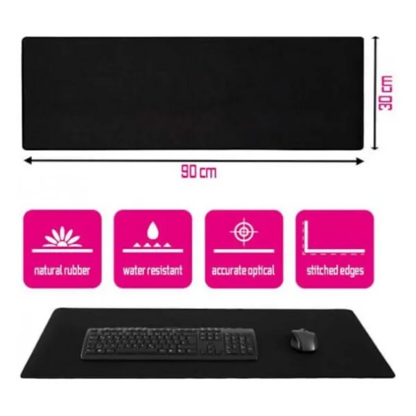 Oyuncu Mouse Ped 90X30 Cm Büyük Boy Kaymaz Taban Gaming Mouse Pad - Görsel 10