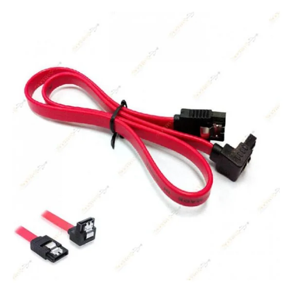 40 cm Sata Data Kablo - 90 Derece - Metal Klip - Görsel 6