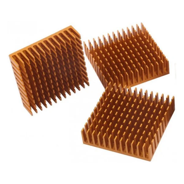 Wozlo Chipset Cpu Gpu Vga Ram Led Aliminyum Pasif Soğutucu Bakır 35 x 35 x 10 MM - Görsel 4