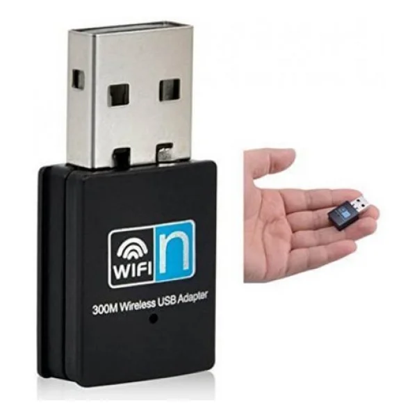 300Mbps Wireless USB Wi-Fi Adaptör Dongle Network Lan Aparatı - Görsel 3
