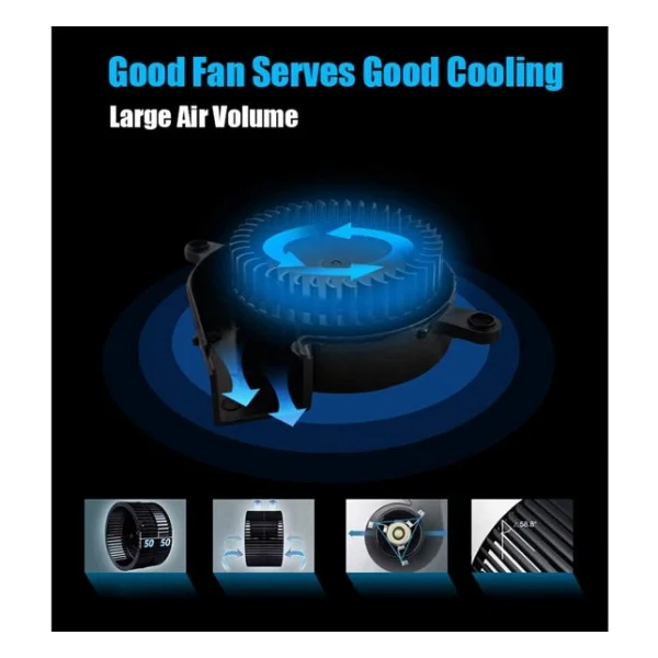 Coolcold AL5048 Ayarlanabilir Vakumlu Gaming Laptop Soğutucu - Görsel 8