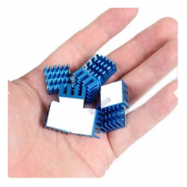 Chipset Ram Anakart Ekran Kartı Soğutucu Mini Alüminyum - Görsel 7