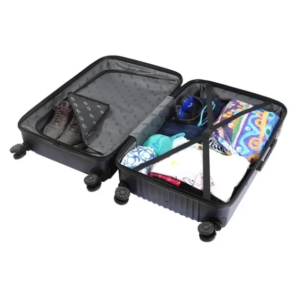 Biggdesign Ocean ABS Lacivert 3'lü Valiz Seti - Görsel 9