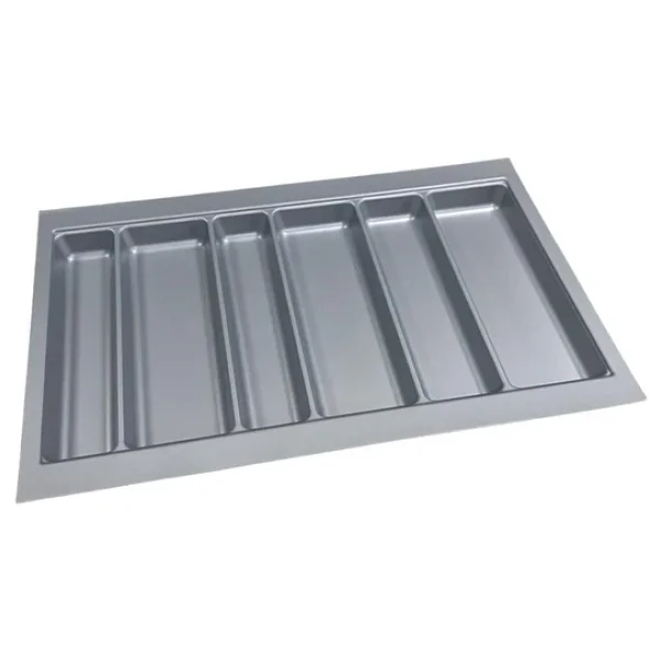 Çekmece İçi Kaşıklık Kepçelik 75 x 49 cm Gri Mutfak Düzenleyici - Görsel 3